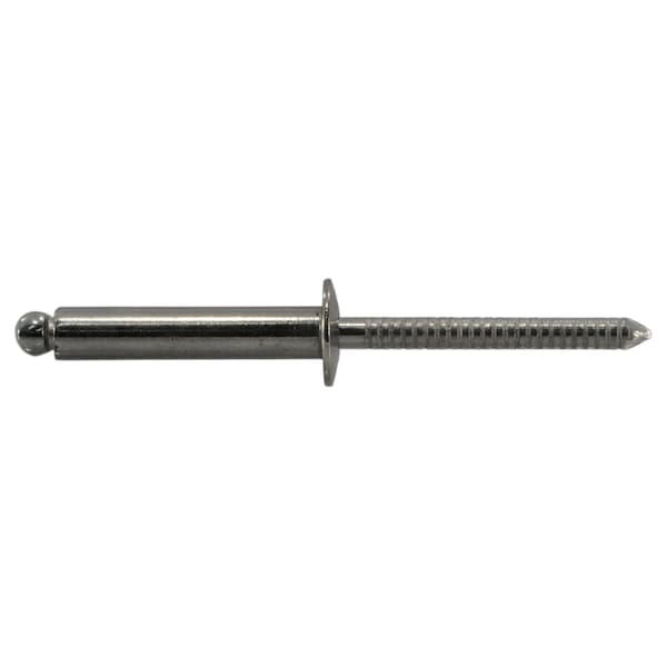 Midwest Fastener Blind Rivet, Dome Head, 3/16 in Dia., 3/4 in L, 18-8 Stainless Steel Body, 50 PK 53966 - main